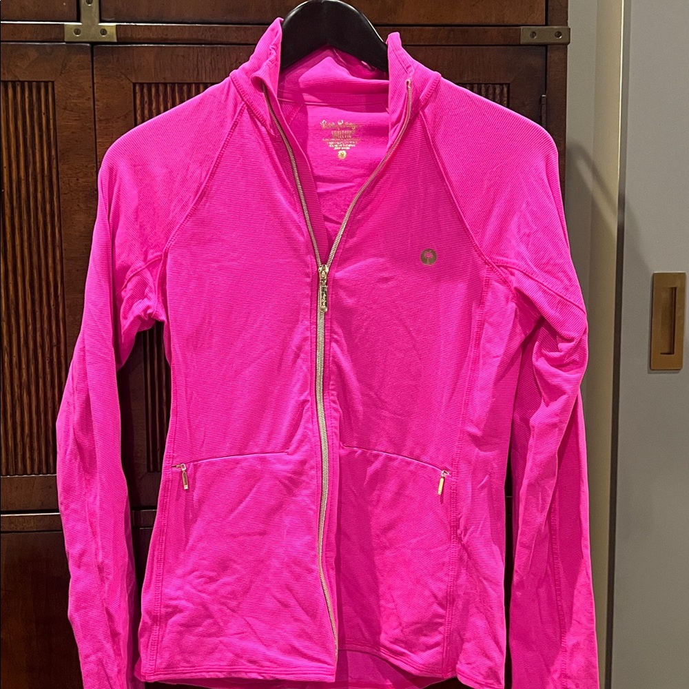 Lilly Pulitzer Pink Zip-Up Jacket